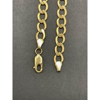 Men's 9ct Yellow Gold Open Curb Link Necklace