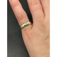 Unisex 9ct Yellow Gold Plain Band Ring