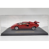 IXO Models Lamborghini Countach LP 500S 1:43 Scale Red Diecast Car