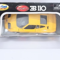 Bugatti EB110 Yellow Diecast Model Car Collectible Supercar