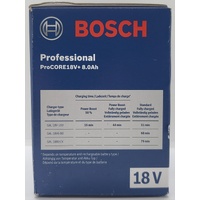 Bosch Professional ProCORE+ 8.0Ah 18V Li-Ion Battery Pack 1600A02X00