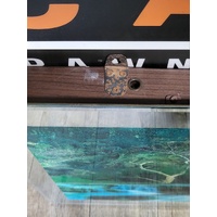 Tiger Waterfall Moving Picture Mirror Wall Art with Sound