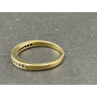 Ladies 18ct Yellow Gold Diamond Ring Set