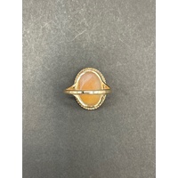 Ladies 9ct Yellow Gold Cameo Ring
