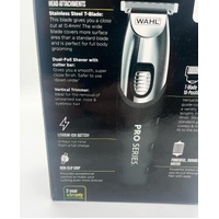 Wahl Pro Series Body Groomer 3-in-1 Trimmer Shaver and Nose Hair Kit 4hr Run