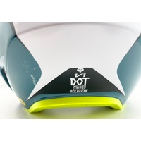 2024 Fox V1 Nitro Maui Blue MX Helmet Size Medium