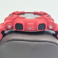 Casio G-Shock GA-100B Analog Digital Resin Strap Mens Red Watch 200m WR