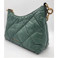 Charles & Keith Quilted Shoulder Bag with Adjustable Strap and Dust Cover