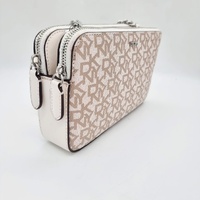 DKNY Signature Logo Crossbody Bag with Adjustable Crossbody Strap