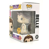 Funko Pop! Disney Princess Belle Gold #221 Exclusive Vinyl Figure with Pin