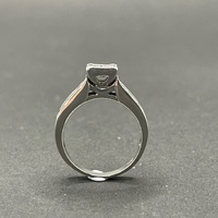 Ladies 14ct White Gold Diamond Ring