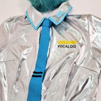 Hatsune Miku Male Version Costume with Wig Top Bottoms and Armband