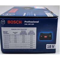 Bosch Professional GAL 18V-160 Li-ion Battery Charger with Active Air Cooling