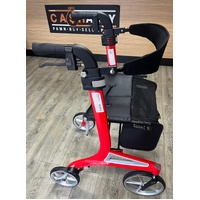 Hero Medical Outdoor Lite Aluminium Seat Walker Red