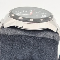 Chisel Mens Stainless Steel Quartz Watch 5829253 100M WR Luminous Dial
