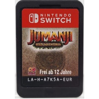 Jumanji Wild Adventures Nintendo Switch Game