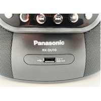 Panasonic RX-DU10 Portable AM/FM Radio with CD Player USB Playback 50W