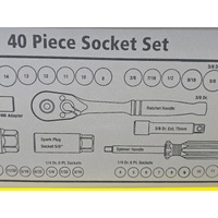 Stanley 40 Piece Socket Set 89-506