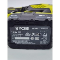 Ryobi 18V One+ Compact Cordless Reciprocating Saw RRS1801 with 4.0Ah Battery