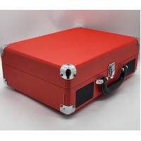 Digitech Retro Turntable Player GE-4077 Red Black