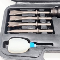 Taurus Air Chisel Kit 2291 Pneumatic Hammer Cutter Set Case RP7621R