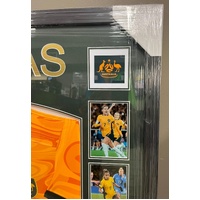 Matildas 2023 World Cup Signed Framed Squad Jersey with Football Australia COA