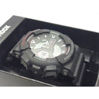 Casio G-Shock GA-110 Black Analog Digital Display Mens Watch 20 Bar WR