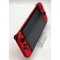 Nintendo Switch OLED Mario Red Edition Handheld Console with Joy-Con Stand Leads