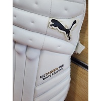Puma Mens Senior Evo Cricket Gear Pads Gloves Thigh Guard and Masuri Helmet