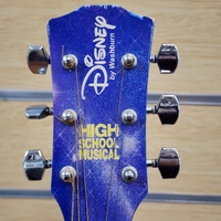 Disney by Washburn High School Musical Acoustic Guitar Blue