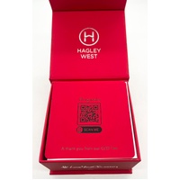 Hagley West HWW630 Original 36 Womens Black Watch Quartz 10ATM Water Resistant