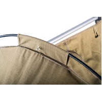 Kings Big Daddy Deluxe Double Swag 96cm High 70mm Queen Mattress 400GSM Canvas