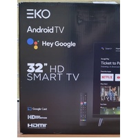 EKO 32 Inch HD Smart TV K320HAT with Android TV and Voice Remote