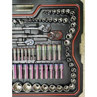 ToolPRO 198 Piece Automotive Tool Set 1/4 3/8 1/2 Inch Drive with Hard Case