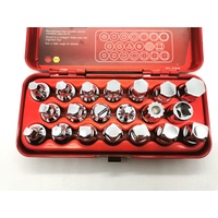 ToolPRO Sump Plug Removal Socket Set 3/8 Inch Drive 20 Piece PLU 674124