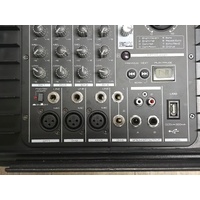 DJ-Tech Stage Visa 200 Light Gig Speakers Powerful Portable PA System