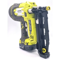Ryobi 18V ONE+ R18NL16 AirStrike Nail Gun Kit with 2.5Ah Battery Charger and Bag
