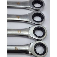 GearWrench 12 Piece 12 Point Metric 90T Combination Ratcheting Wrench Set