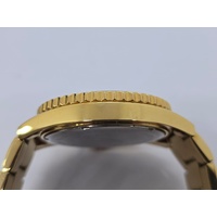 Chisel Mens Watch 5829026 Gold Black Classic Quartz Stainless Steel 100m WR