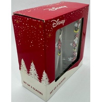 Disney Minnie Mouse Set of 2 Drinking Glasses 325ml Classic Cartoon Glassware