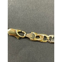 Unisex 18ct Yellow Gold Birdseye Link Necklace