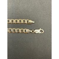 Unisex 9ct Yellow Gold Curb Link Necklace