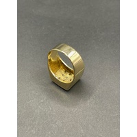 Mens 18ct Yellow Gold Diamond Ring