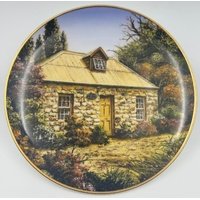 Macquarie Heritage Colonial Cottages Plate Set x4 Penny Lyras 1993