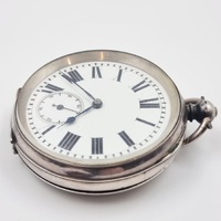 Antique Sterling Silver Pocket Watch Circa 1900s with Presentation Box