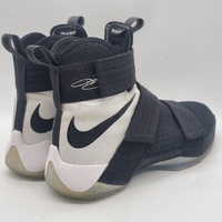 Nike LeBron Soldier 10 Black White 844378-001 Mens Shoes Size 12 US