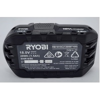 Ryobi 18V R18DD4 13mm Drill Driver Kit with 1.5Ah Battery and Charger