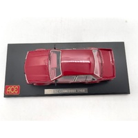 1:43 Peter Brock HDT VC Commodore Firethorn Red Limited Edition of 300