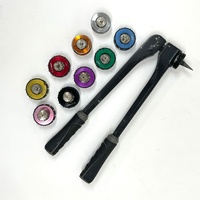 BlackMax BTLE9 Premium Imperial Tube Expander Set 9 Colour Coded Heads