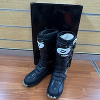 ONeal 0335-112 Rider Pro Black Mens Motocross Riding Boots Size US 12